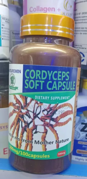 Cordyceps Soft Capsules 500mg X100 Caps