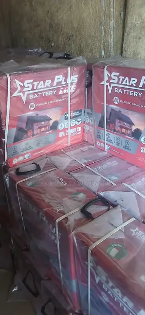 Brand New 220ah 12v Star Plus Indian Tubular Battery