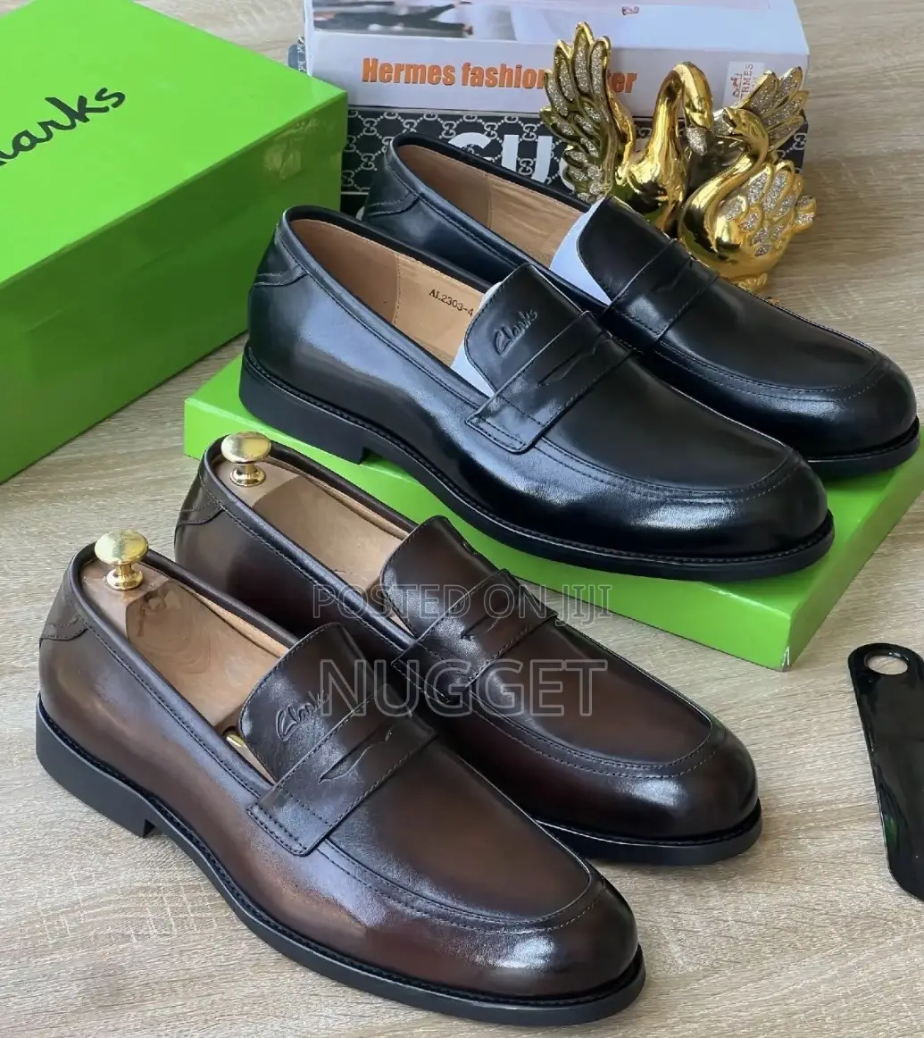 Clarks Loafers Black, Brown