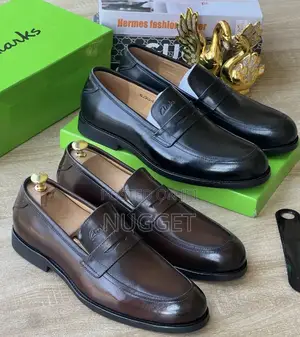 Clarks Loafers Black, Brown
