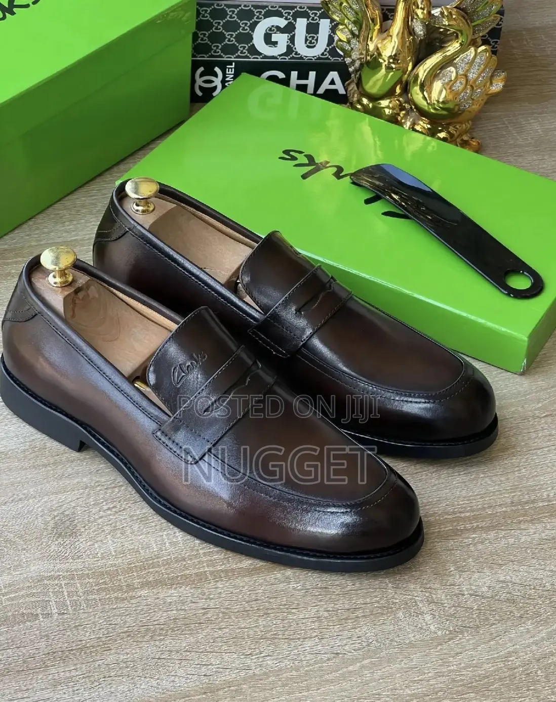 Clarks Loafers Black, Brown