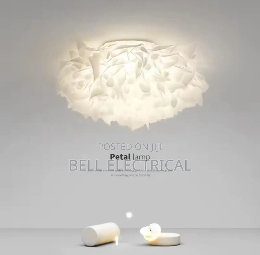 Romantic White Flower Led Ceiling Light