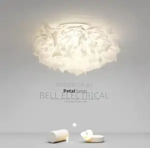 Romantic White Flower Led Ceiling Light