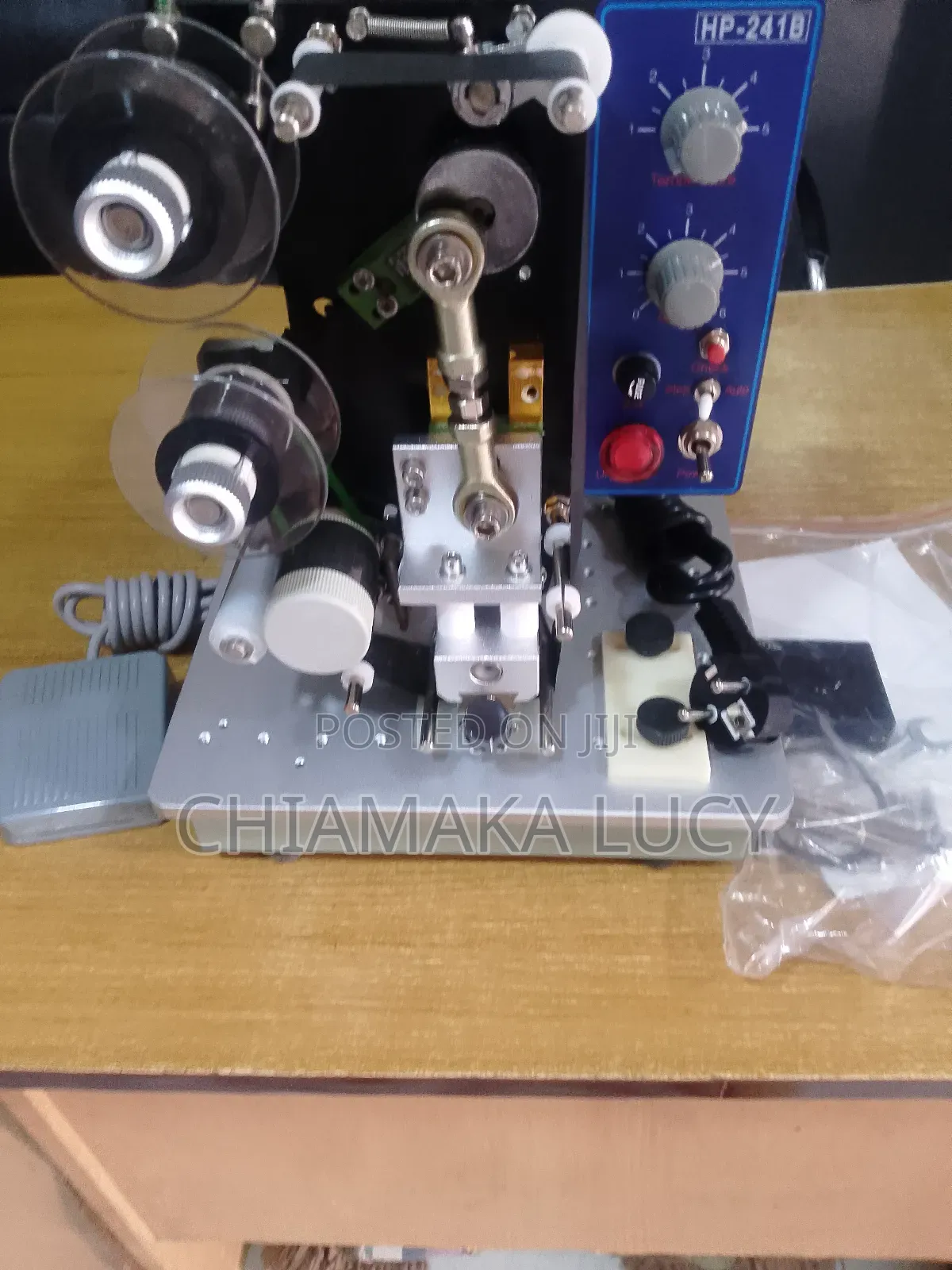Expiry Ribbon Date Coding Machine