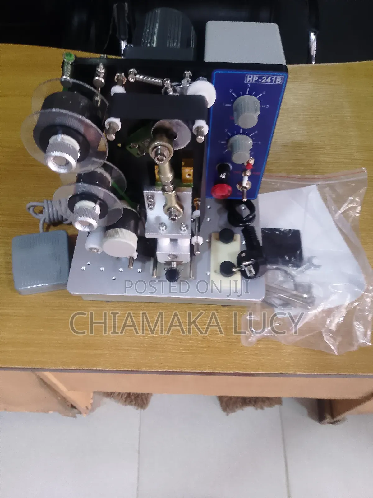 Expiry Ribbon Date Coding Machine
