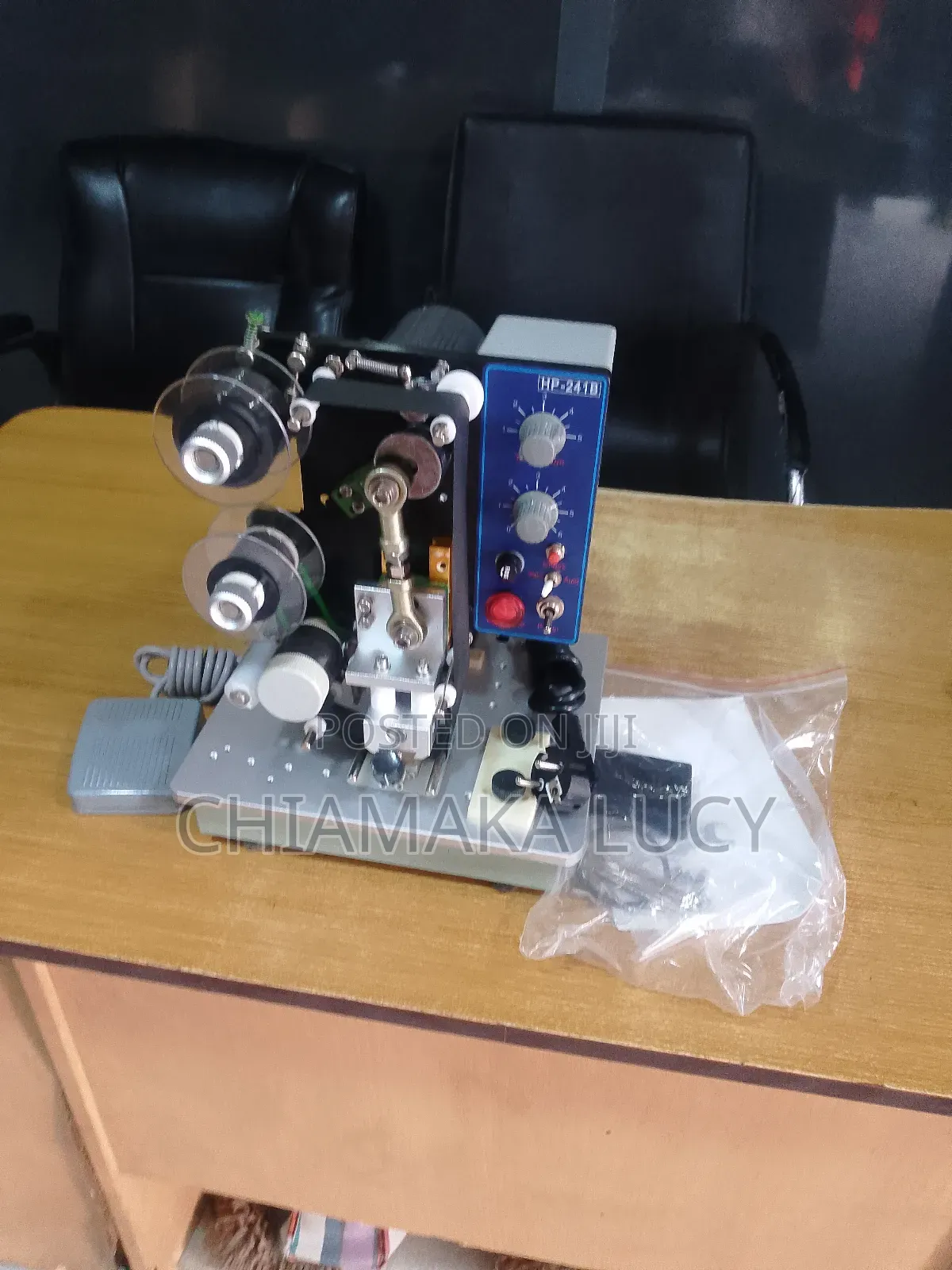 Expiry Ribbon Date Coding Machine