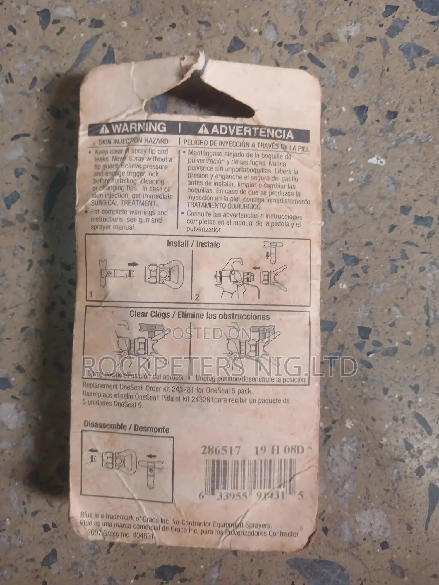 Graco Rac 5 Reversible Tip 262417