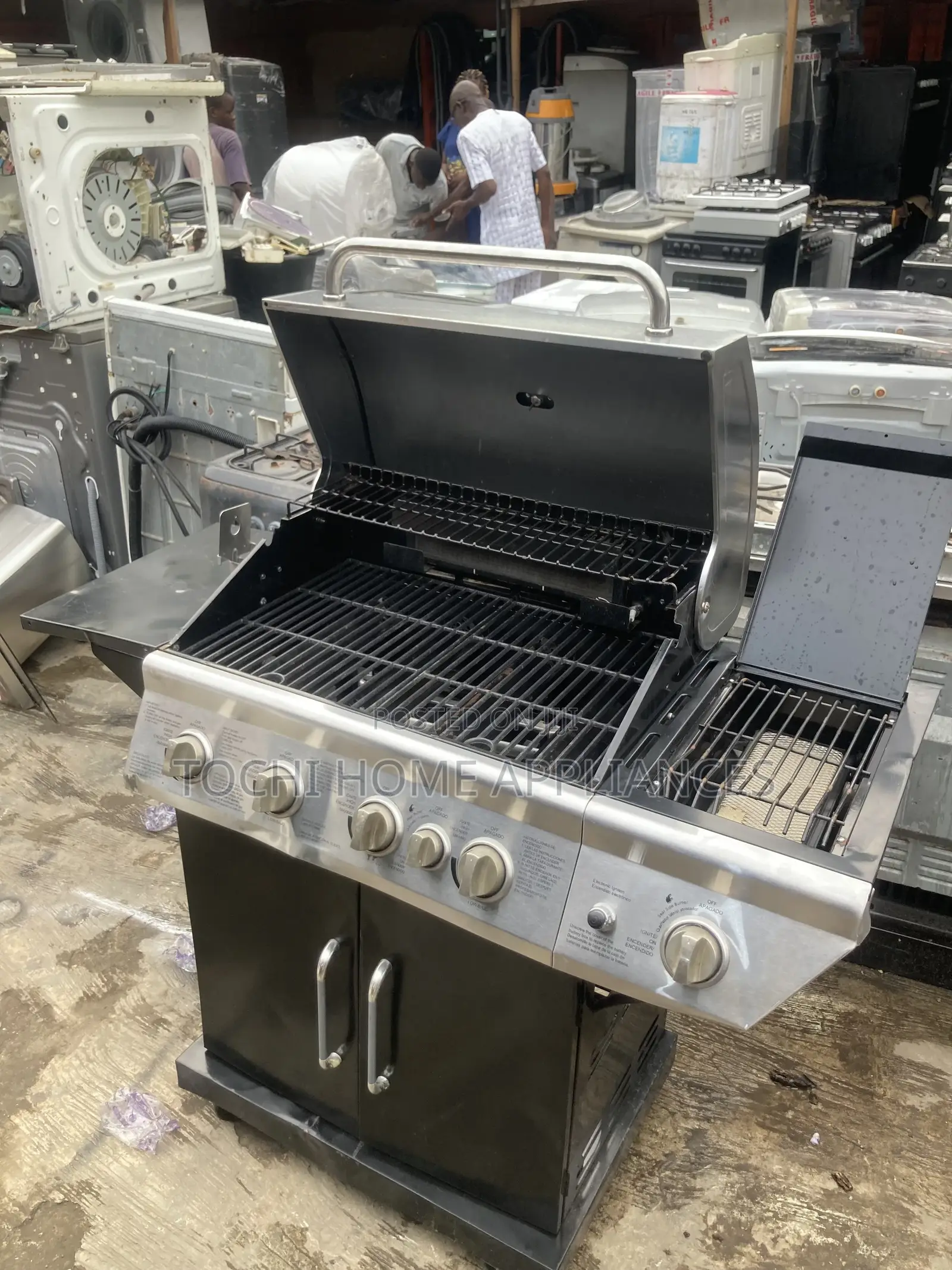 Barbecue Machine With Shawarma Toaster