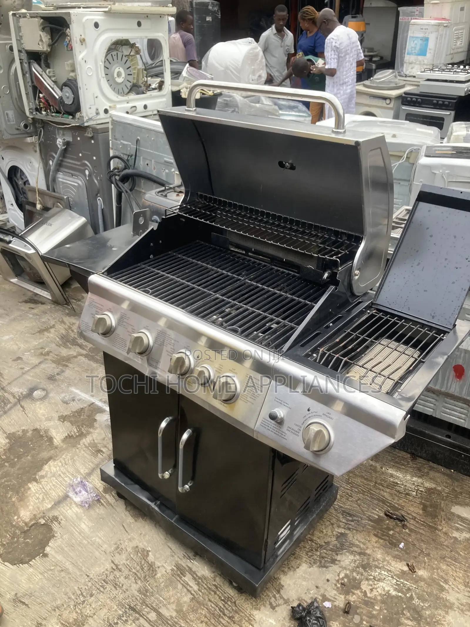 Barbecue Machine With Shawarma Toaster