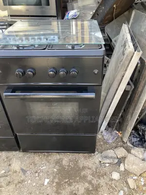Black Clean Standing Gas Cookers