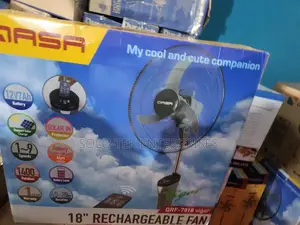 Qaas Rechargeable Fan 18inches