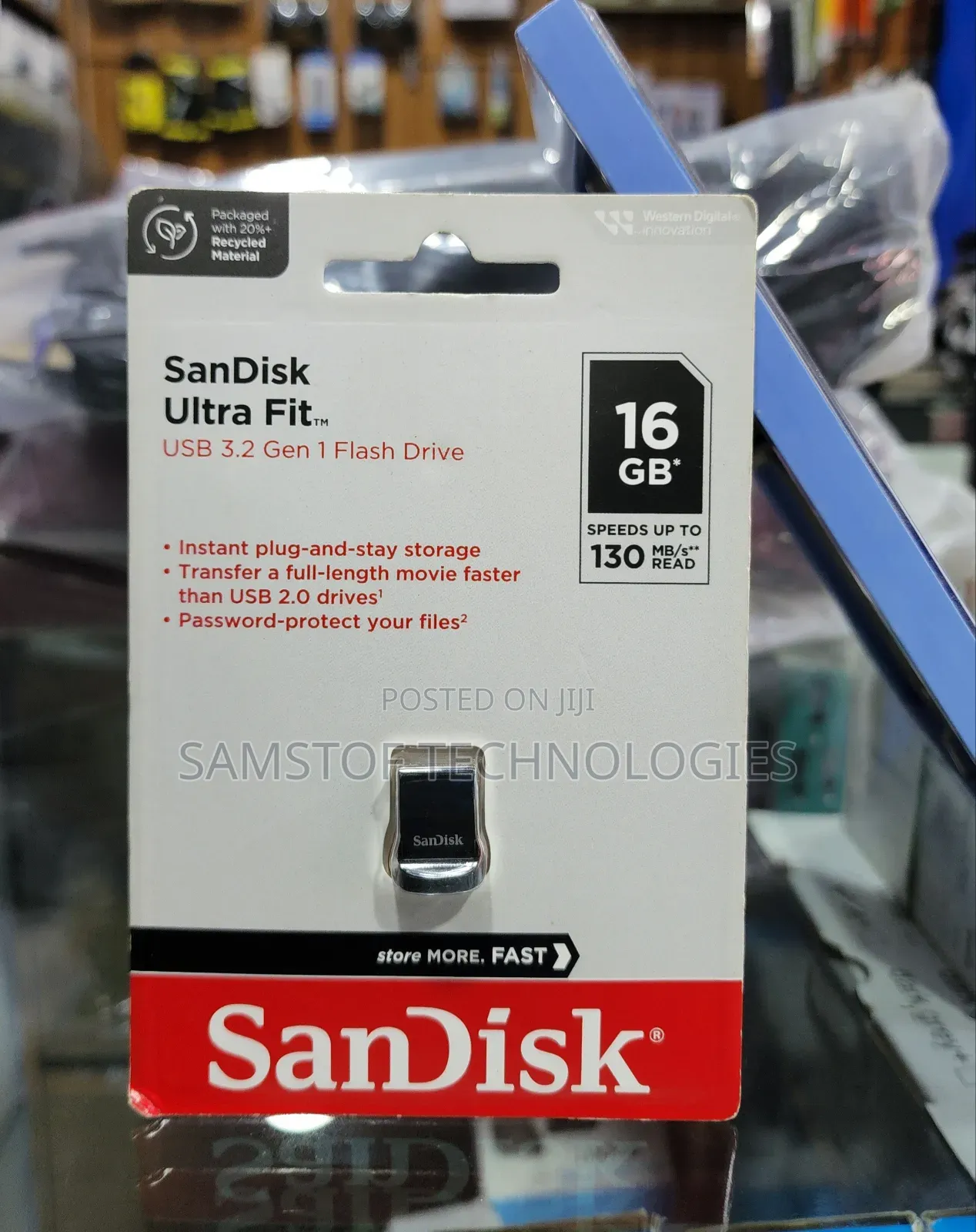Sandisk Ultra Fit 16gb Flash Drive