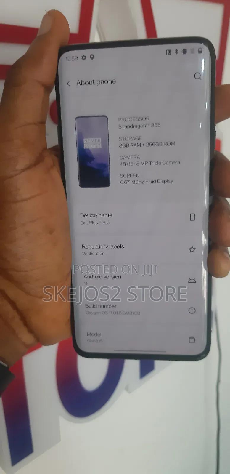 OnePlus 7 Pro 256 GB Black