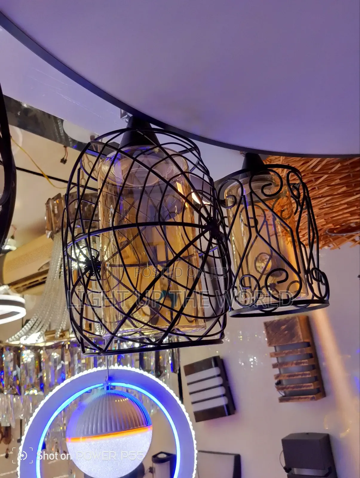 Single Pendant Light With Long Globe