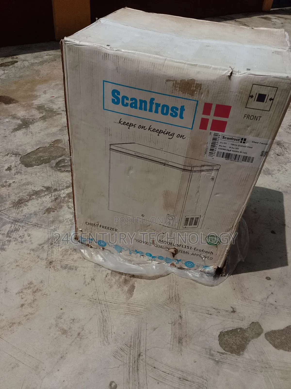 Scanfrost 135l Chest Freezer
