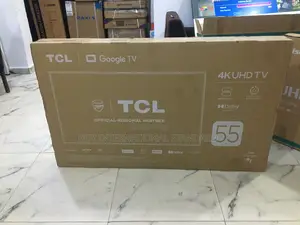 TCL 55′′ Smart Tv – Original Box Accessories, Ready to Use