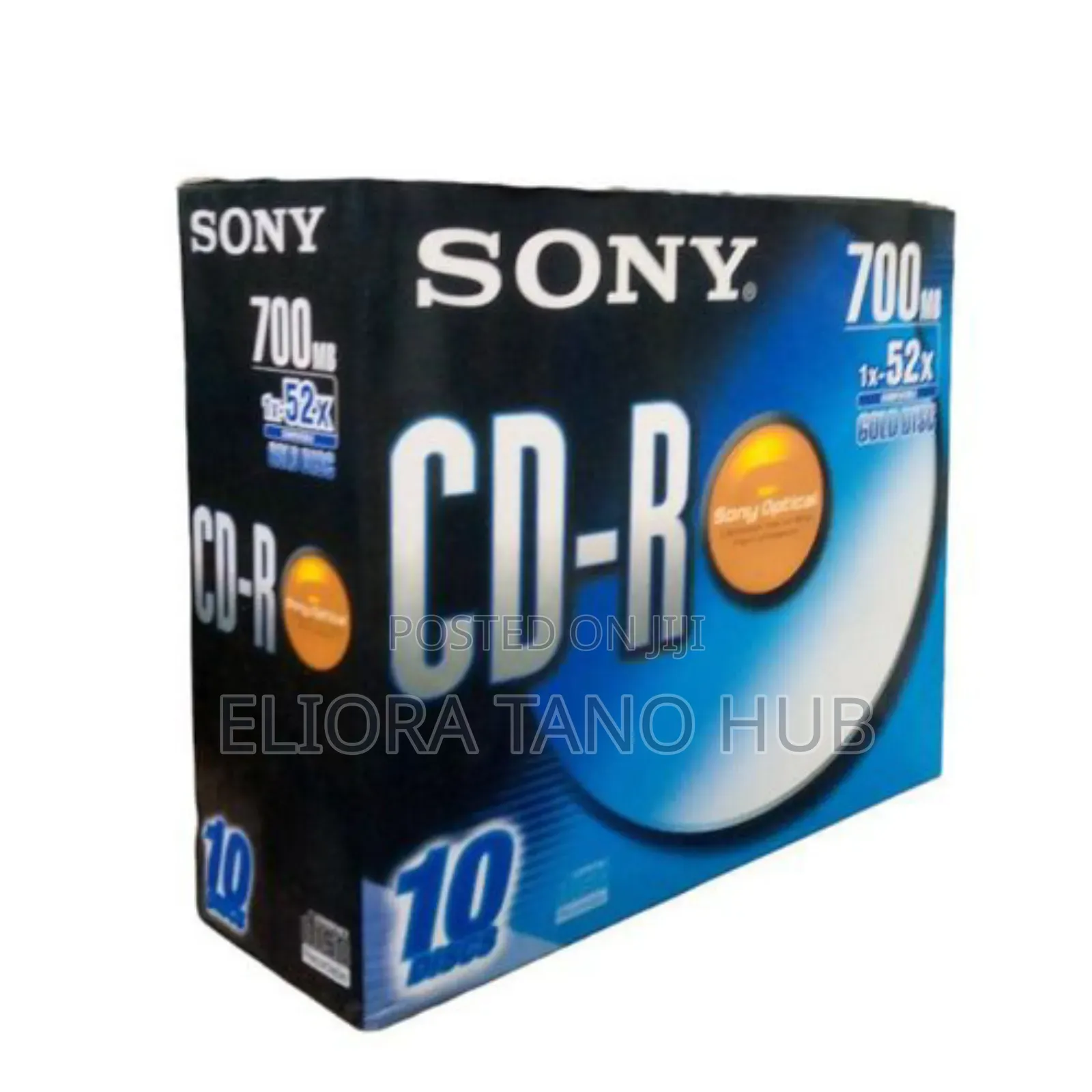 Sony Compatible 700mb Cd-R Disc - 10 PCS