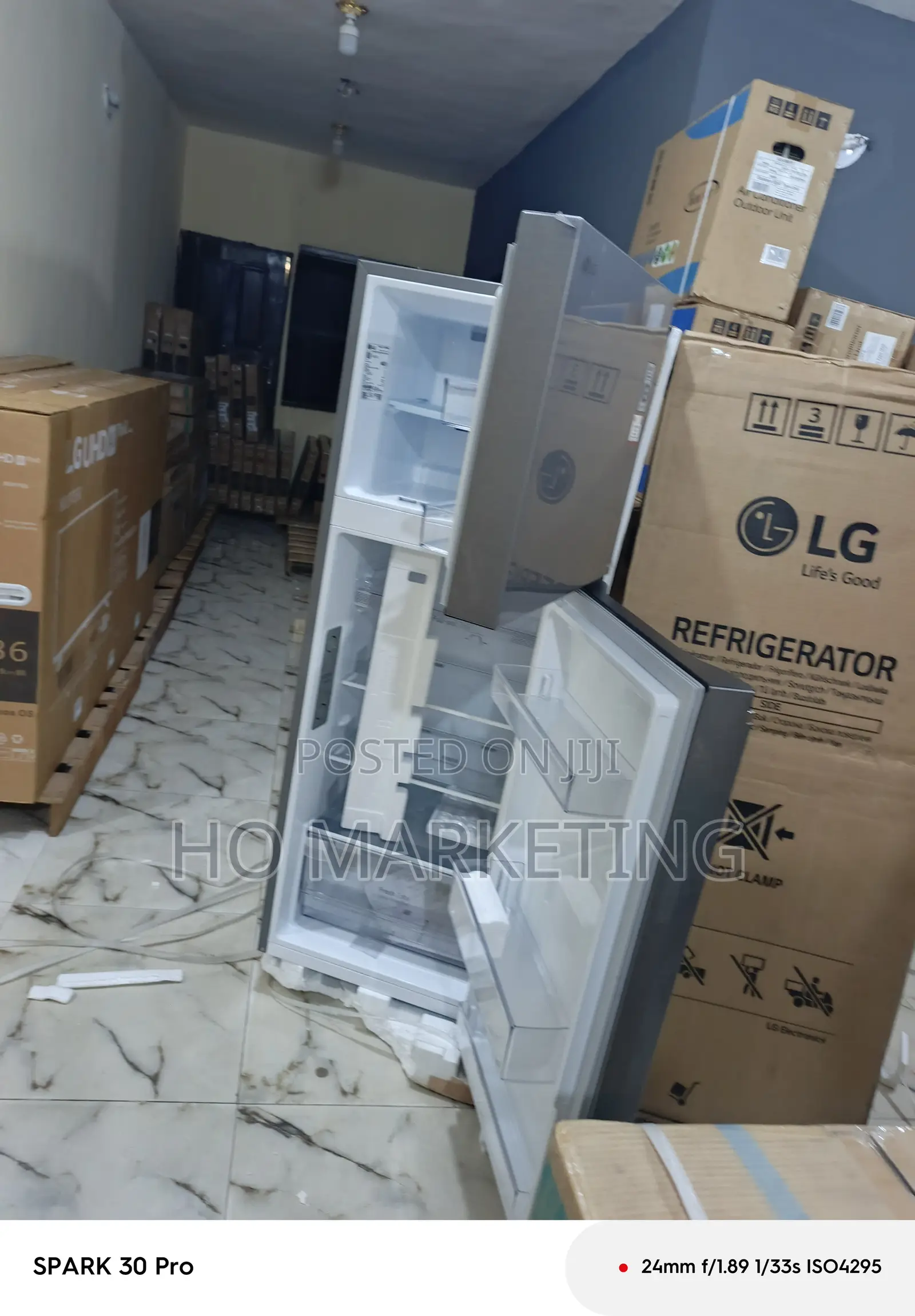 Sleek Lg 264l Inverter Compressor Double Door Refrigerator
