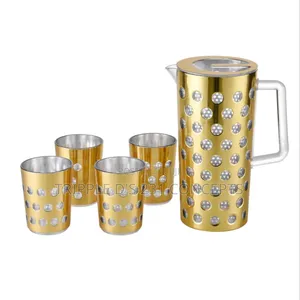 Quality Acrylic Water Jug With 4cups
