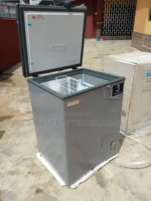 Scanfrost Silver Color 135l Chest Freezer