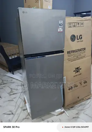 Cool Quiet: Lg 264l Top Freezer Double Door Fridge With Inverter