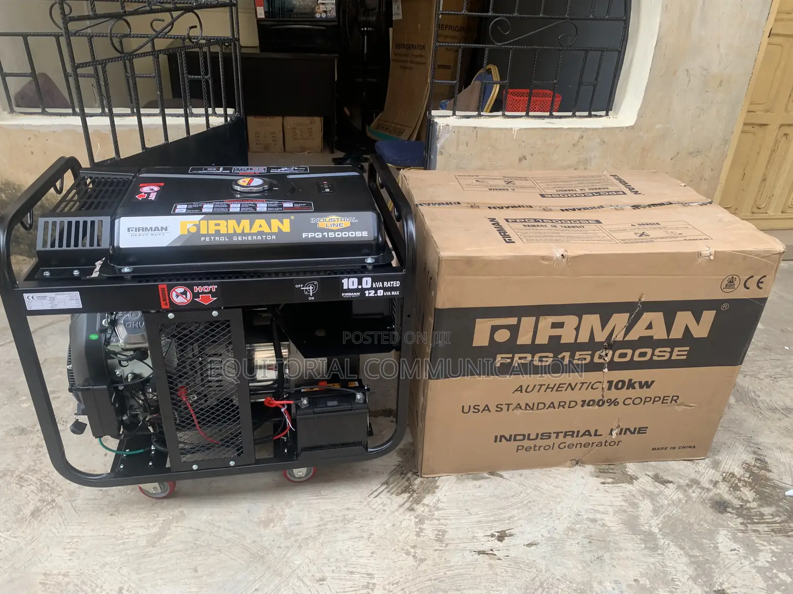 Firman Fpg15000se – 10kva High Efficiency Engine