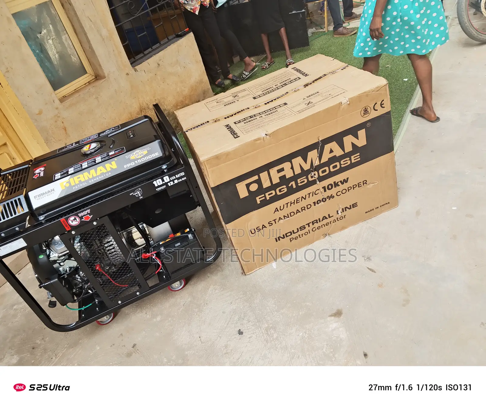Firman 10kva Engine Power Source – Fpg15000se