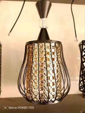 Pendant Light With Basket  Design