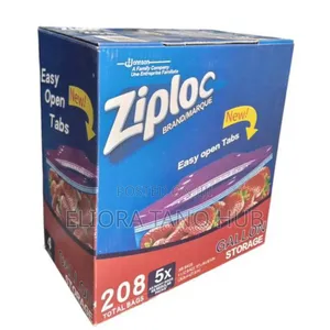 Ziploc Freezer Storage Gallon 52 Bags Box of 4 Packs