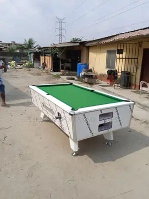 HDF White Marble Snooker Board