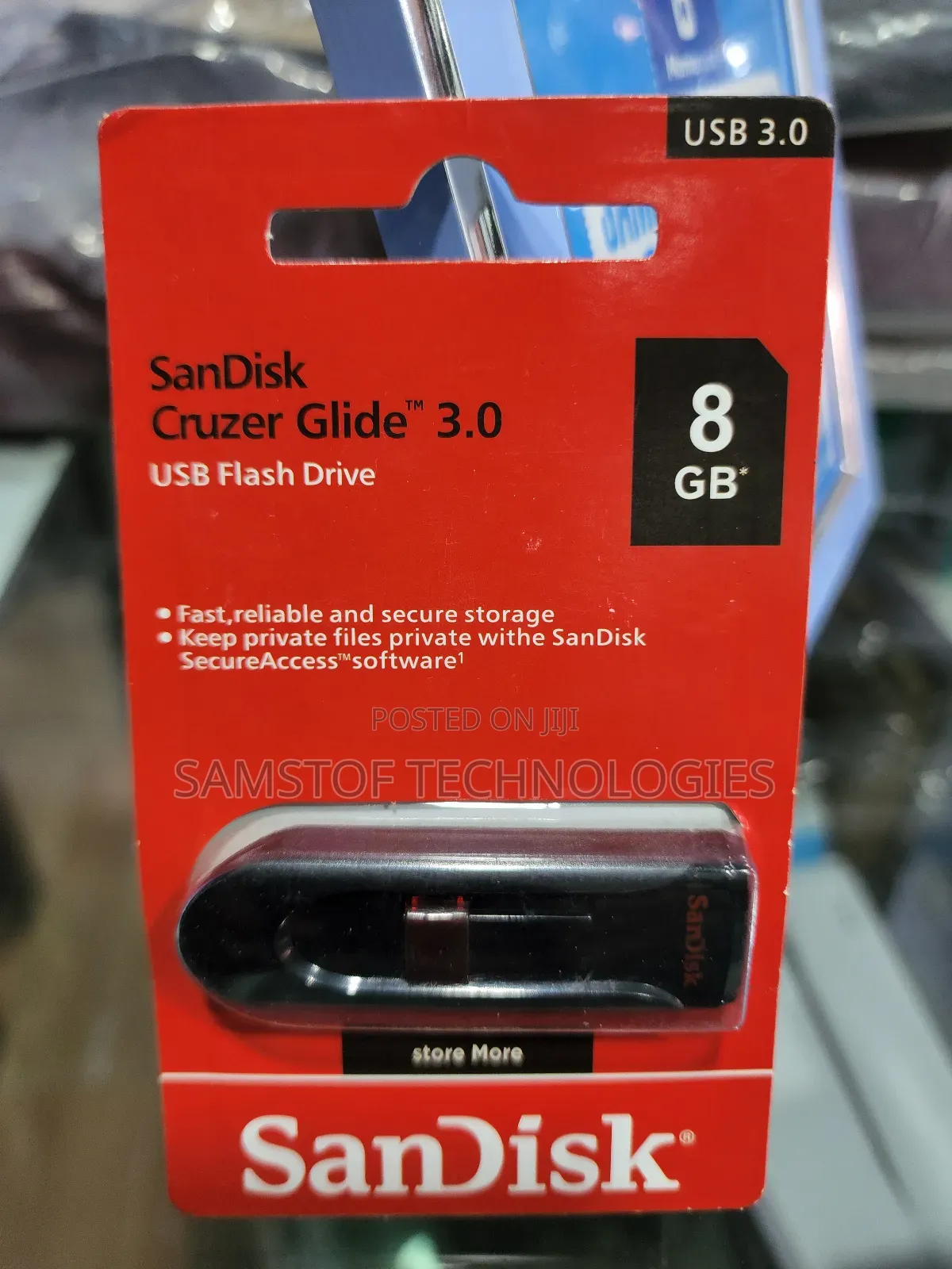 Sandisk Cruzer Glide 8gb Usb Flash Drive
