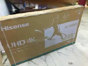 Hisense 55′′ Smart Tv – Slim Design, Crisp Picture Quality