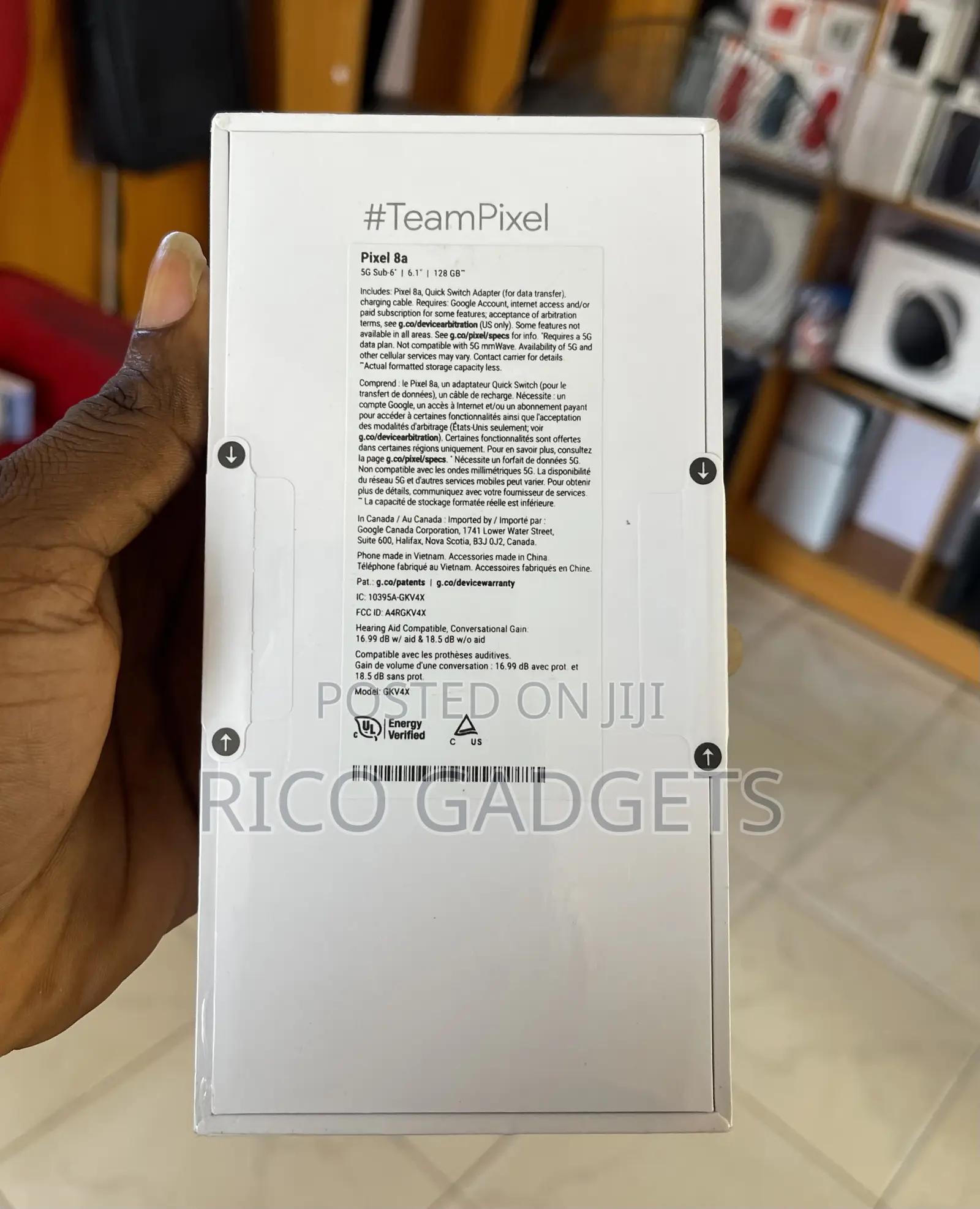 New Google Pixel 8a 128 GB Black