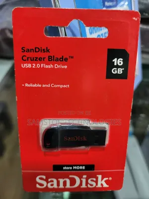 Sandisk Cruzer Blade 16gb Usb Flash Drive
