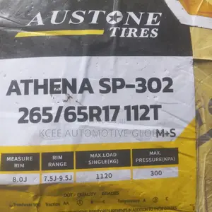 Austone Tire 265/65 R17
