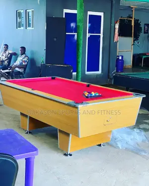 Unusual Local Snooker Board With Accessories