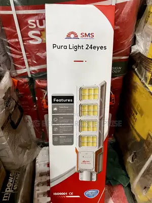 SMS 24eyes All in One Flood Street Light
