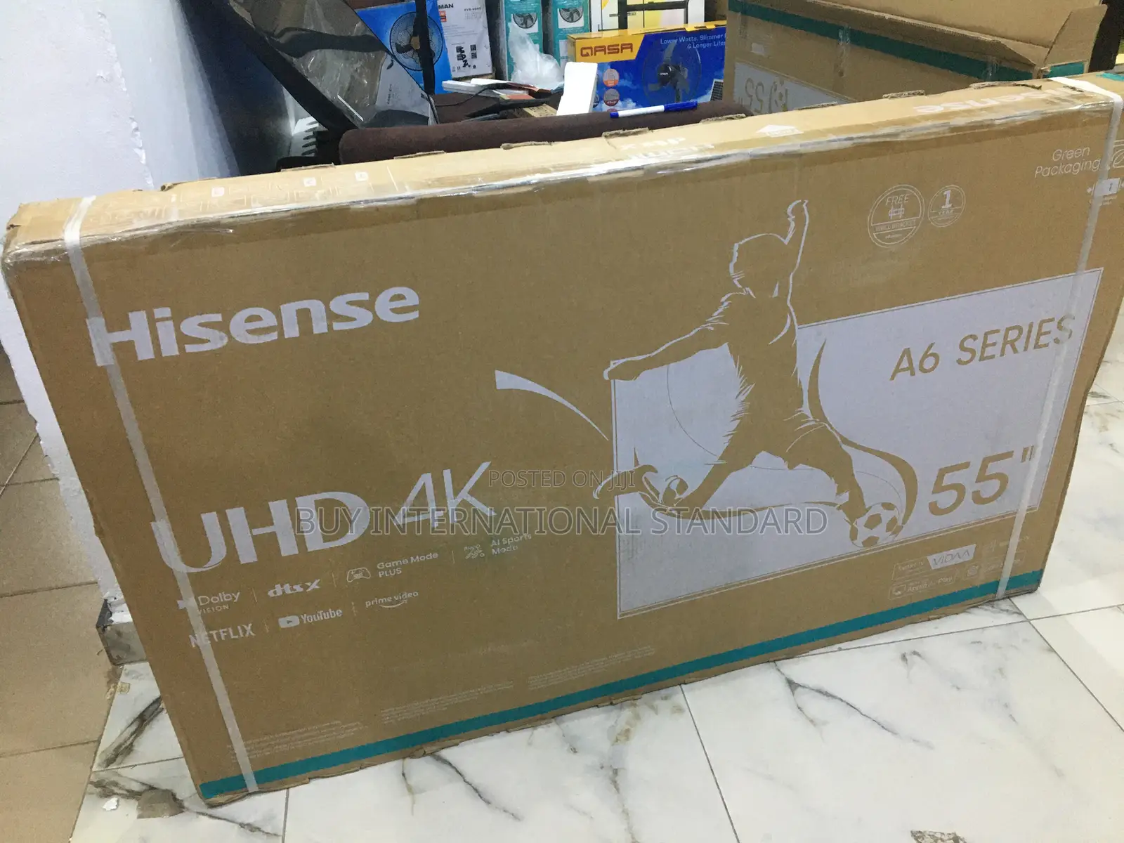 Hisense 55′′ Smart Tv – Tested Working Perfectly