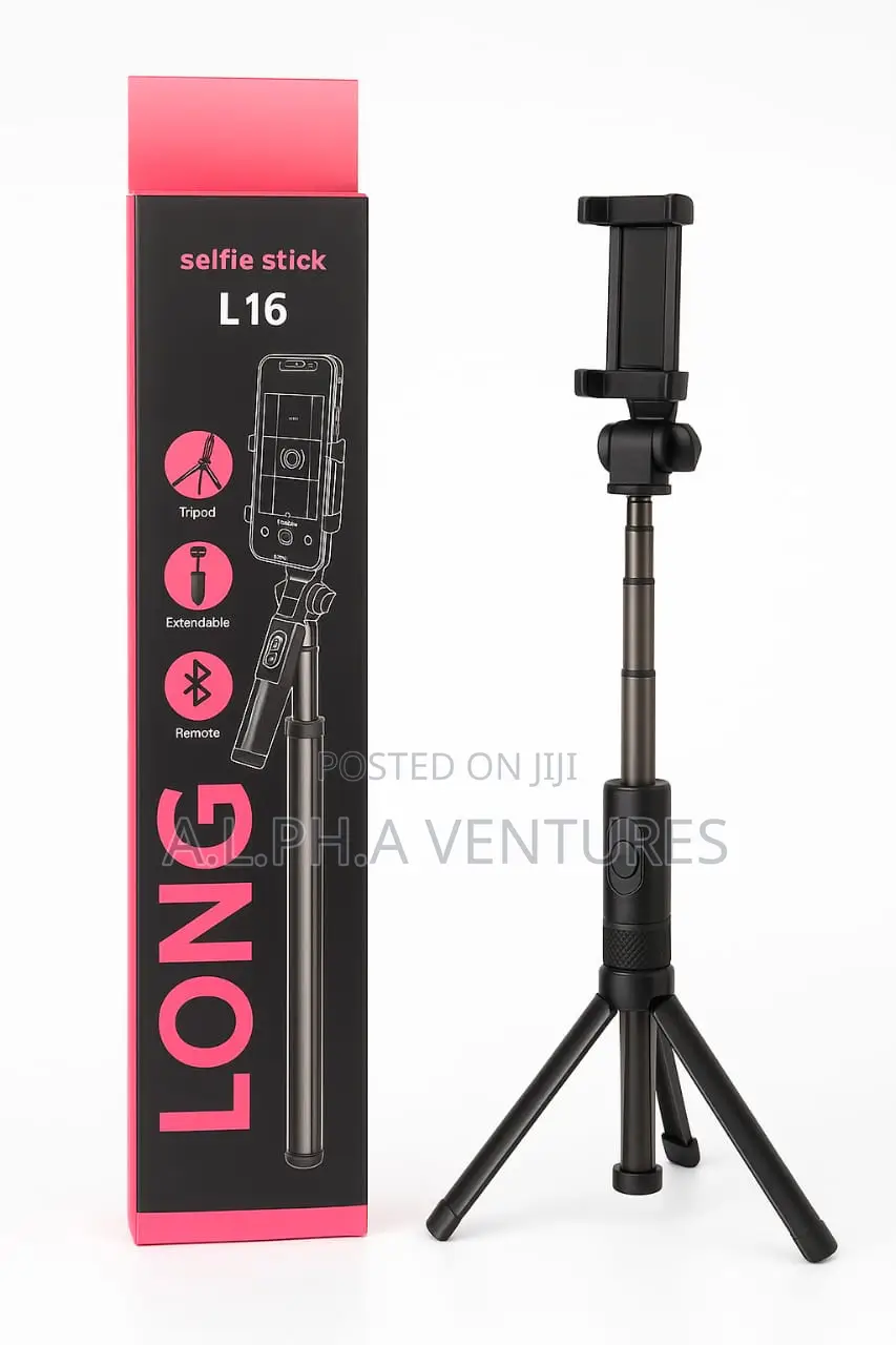 Extendable Bluetooth Selfie Tripod Stick