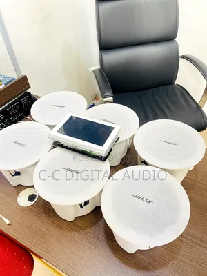 Smart in-Wall Amplifier and 6 Bose Ceiling Speakers