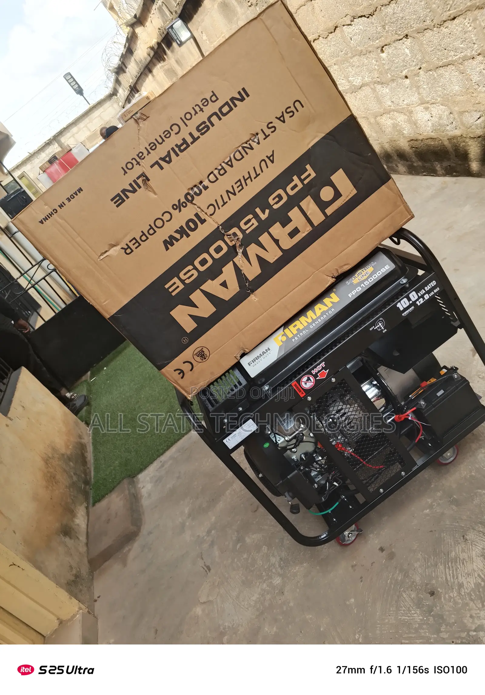 Firman Fpg15000se 10kva Engine Set Petrol Generator