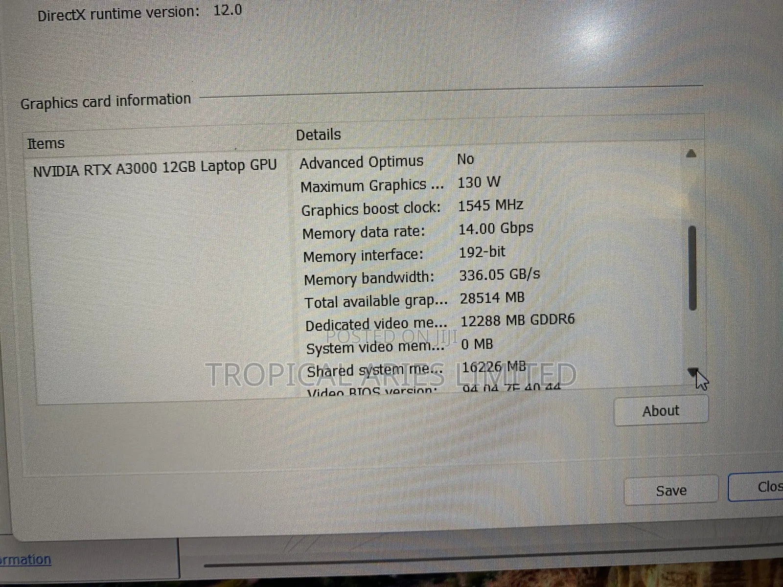 Laptop Dell Precision 7670 32GB Intel Core i7 SSD 1T