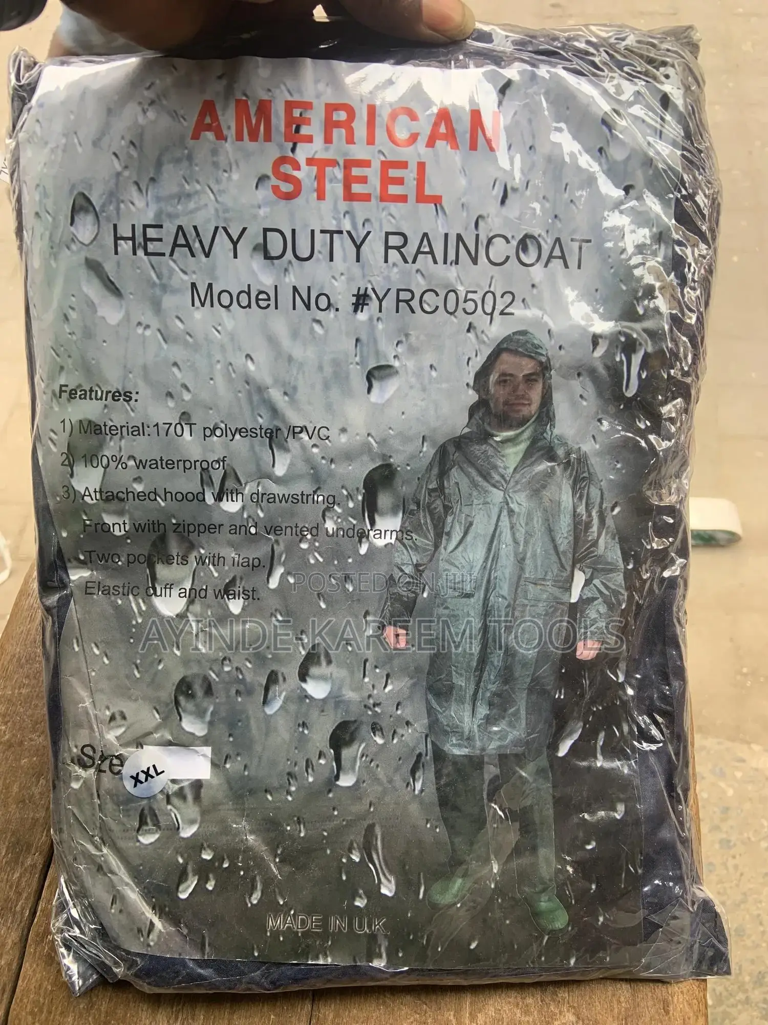 Raincoat Gown(Polyester)
