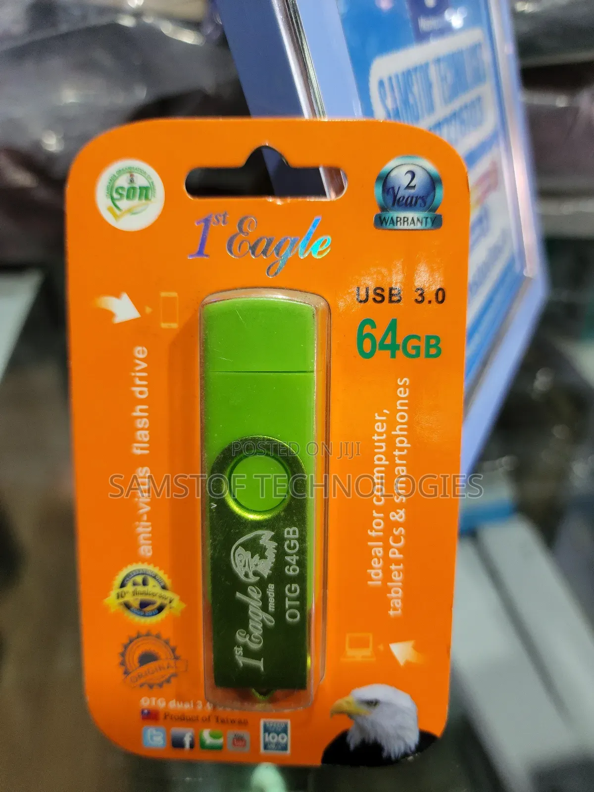 1st Eagle Media Otg 64gb Flash Drive