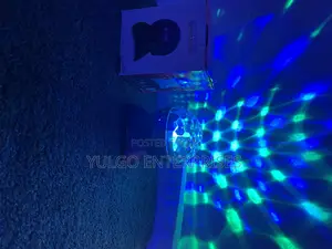 Night Rotating Lamp With Speaker