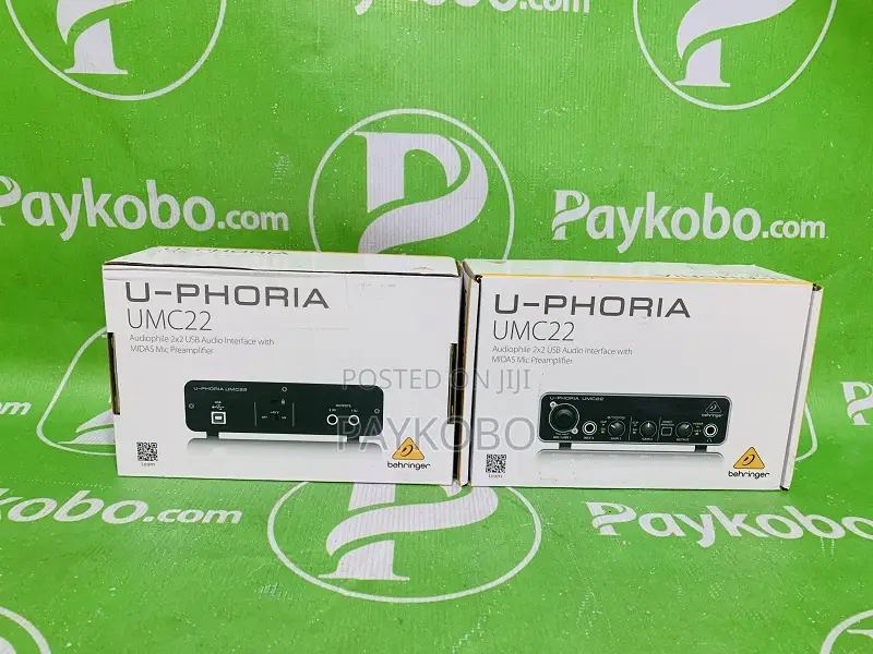 Behringer U-Phoria Umc22 Audio Interface