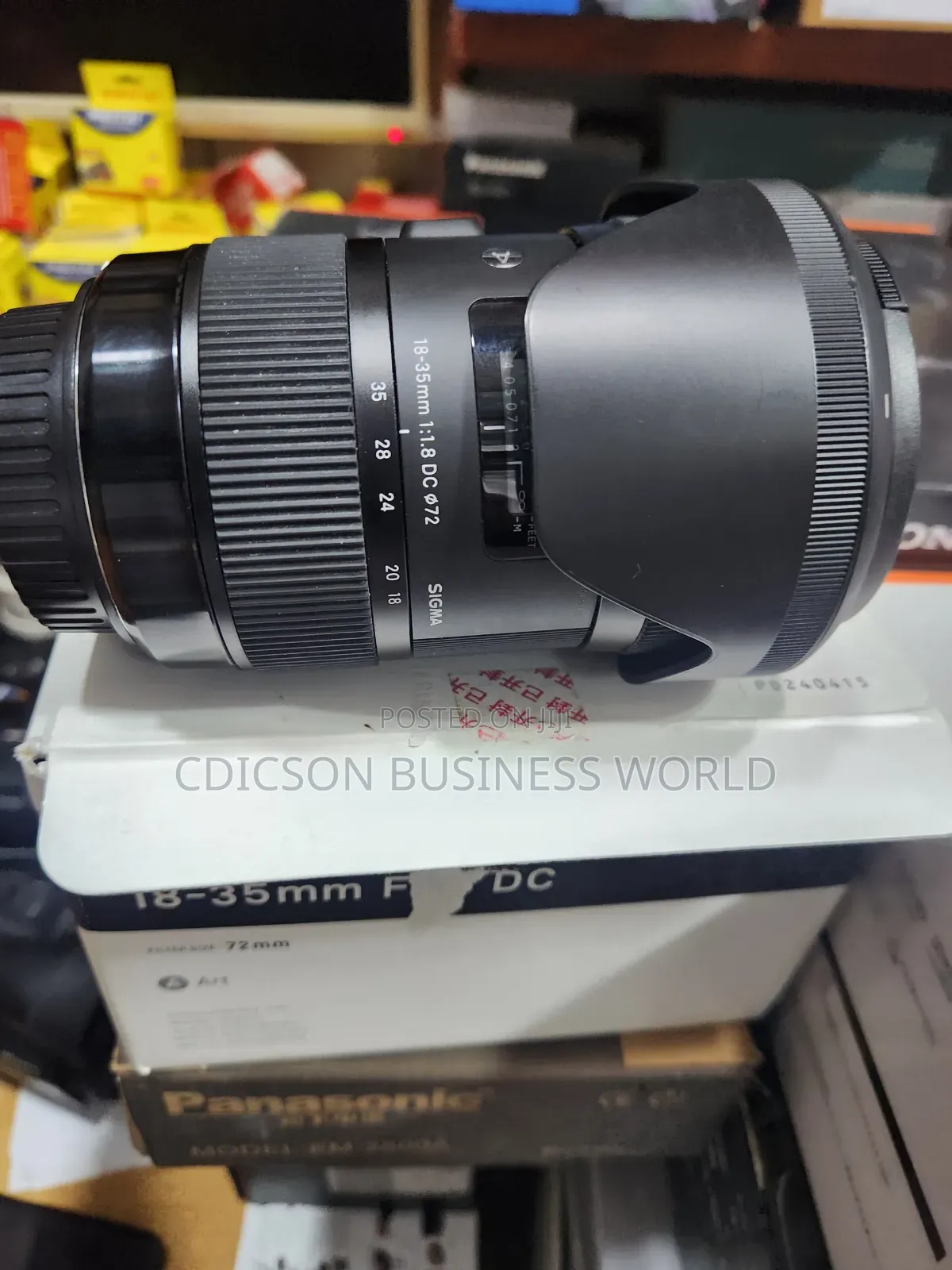 Sigma Lens 18-35mm