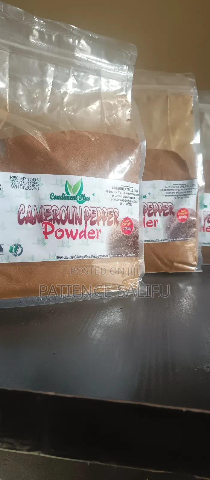 Cameroun Pepper Powder