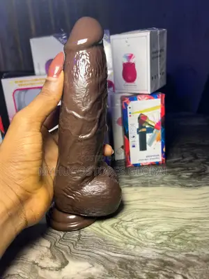 8” Heavy Silicon Dildo