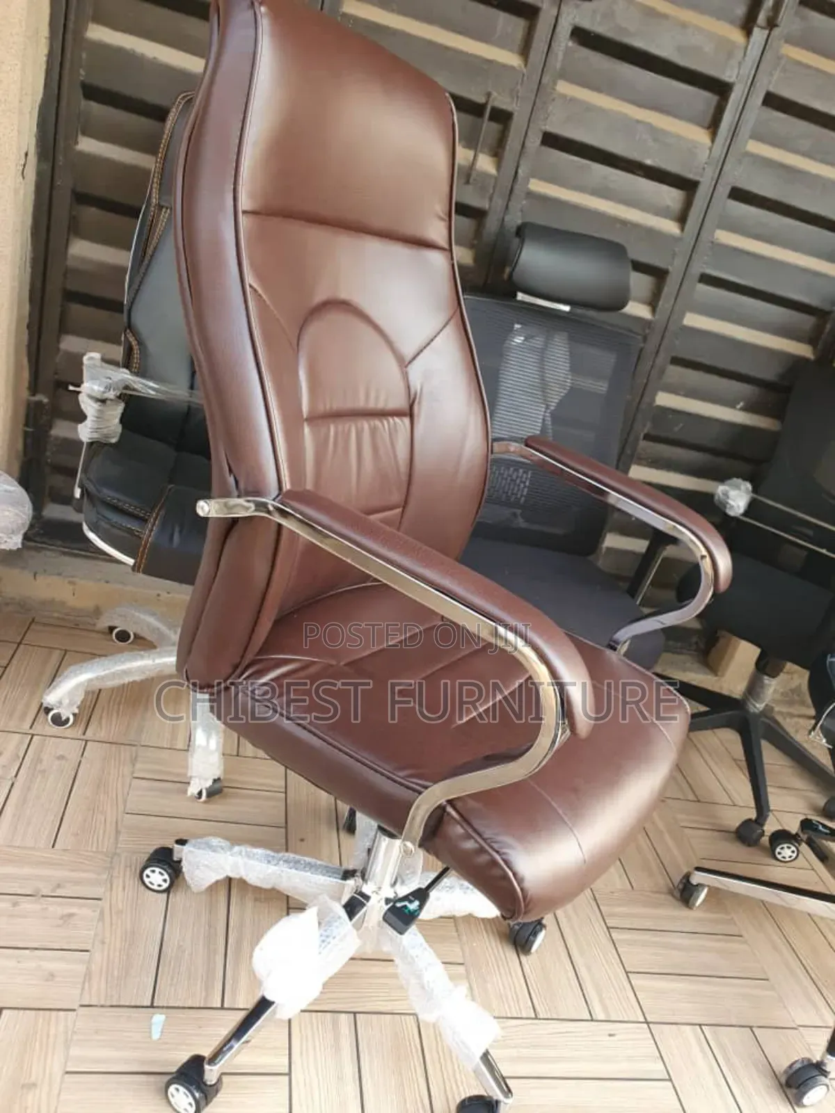 Brown Executive Chair For Office